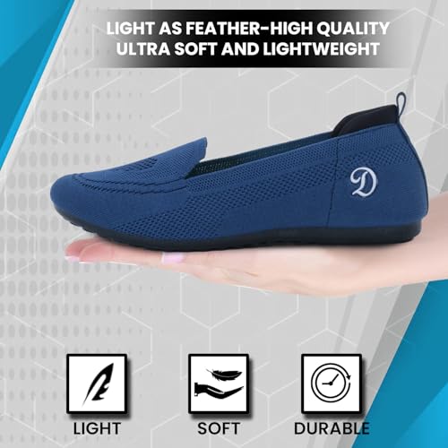 Image of DOCTOR EXTRA SOFT Flexible Memory Foam Women's Shoes for Walking Gym Training | Casual Sports,Slip-On,Lightweight Lace up Jutis Bellies Classy Ballerina for Ladies and Girls New-D-1003