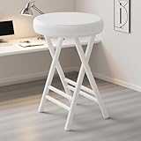 Compacto y plegable: este taburete de metal de 50 cm de alto está diseñado para un fácil almacenamiento, perfecto para espacios pequeños como dormitorios y apartamentos. Su construcción ligera permite una portabilidad sin esfuerzo, por lo que es una solución ideal para varios ajustes. Disfruta de un uso versátil con esta práctica opción de muebles que ahorra espacio.