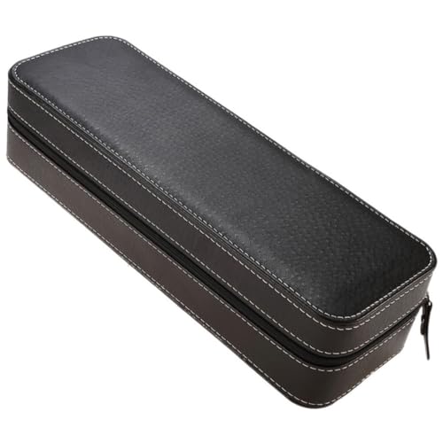Boîte de rangement pour montre en cuir Healvian avec 6 emplacements pour voyage
