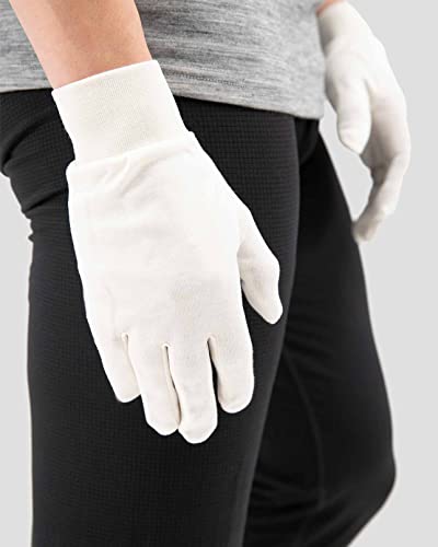Terramar Adult Thermasilk Glove Liner (Natural, Large) #TOP5
