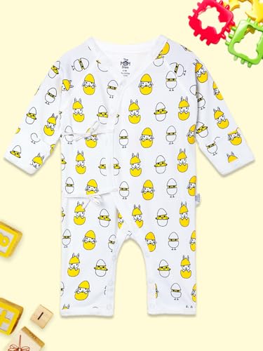 Image of The Mom Store Baby Romper Jabla Style For Boys And Girls | Cotton | Soft Infant Bodysuit | Trendy Stylish Sleepwear For Newborn Baby | Printed | Unisex Comfortable Everyday Baby Wear