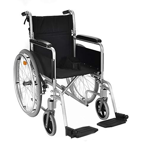 Lightweight Self-Propelled Wheelchair with Handbrakes Cover