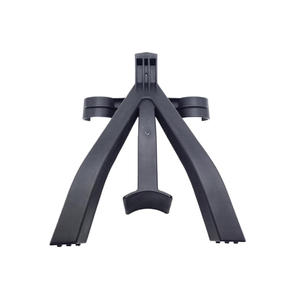 Staffa triangolare per supporto anteriore plug-in per cavalletto laterale compatibile con KAYO(Black)