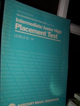 Unknown Binding Intermediate/junior high placement test (HBJ bookmark reading program, Eagle edition. Levels 10-14) Book