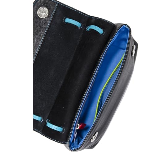 mywalit Rio Flapover Handbag - Leather, Adjustable Strap, Slip Pockets, Zip Pocket, Fits a Kindle2