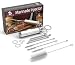 Meat Injector Stainless 2 oz Marinade Syringe & 3 Flavor Injection Needles for BBQ Turkey Chicken