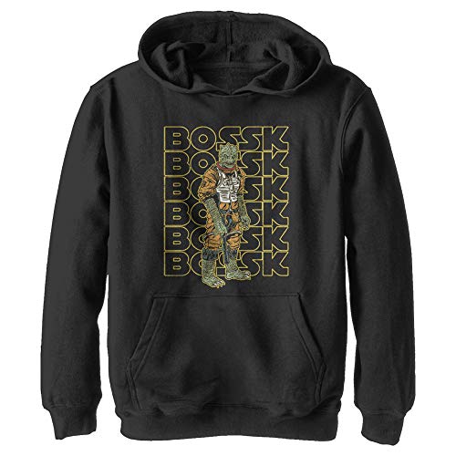 Hoodie enfant Bossk Star Wars noir idéal pour le collège et les loisirs des jeunes