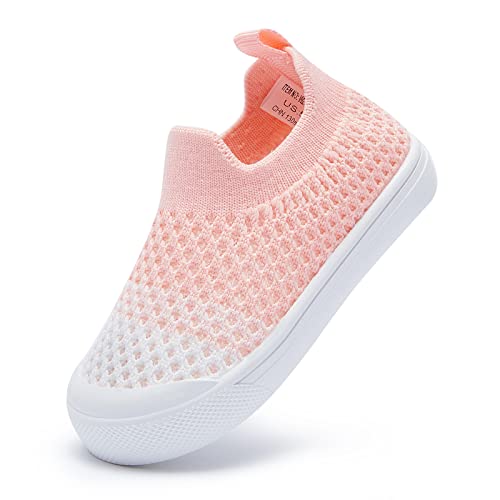 Image of BMCiTYBM Baby Sneakers Girls Boys Lightweight Breathable Mesh First Walkers Shoes 6-24 Months