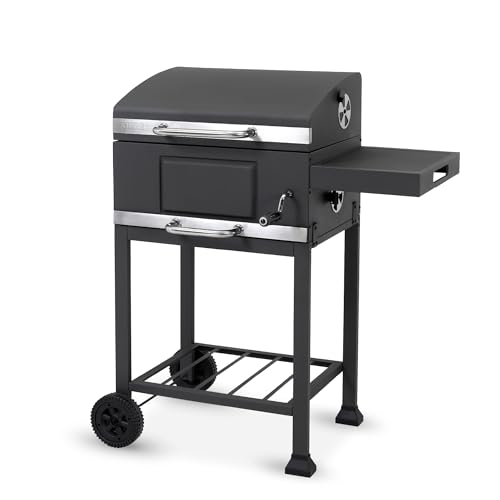 tepro Holzkohlegrill (Grillwagen) Toronto Basic, Grillfläche: ca. 52 x 36 cm, BBQ mit Deckel, Maße ca. 89,5 x 60,5 x 103,3 cm tepro Holzkohlegrill (Grillwagen) Toronto Basic, Grillfläche: ca. 52 x 36 cm, BBQ mit Deckel, Maße ca. 89,5 x 60,5 x 103,3 cm