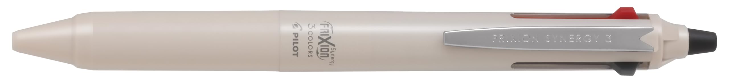 Photo 1 of PILOT Tri-Color Ballpoint Pen FriXion Synergy 3 0.4mm Beige Erasable Ballpoint Pen LTFS314BE