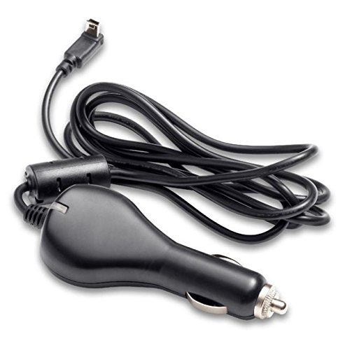 370 200 670 Voiture 1200 Câble 900T Nuvi pour Garmin 860 GPS 755 Chargeur 770 Adaptateur Chargeur de Voiture USB Adaptateur Allume Cigare Batterie (Black, One...
