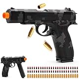 DaoDaoZhu Toy Pistol Guns Toys for 8 9 10 11 12 13+ Year Old Boys Kids, Sports & Outdoor Toys Gun with Soft Bullet & Shell Ejecting, Camouflage Fidget Toy Guns for Boys 8-12, Kids Gifts for Birthday