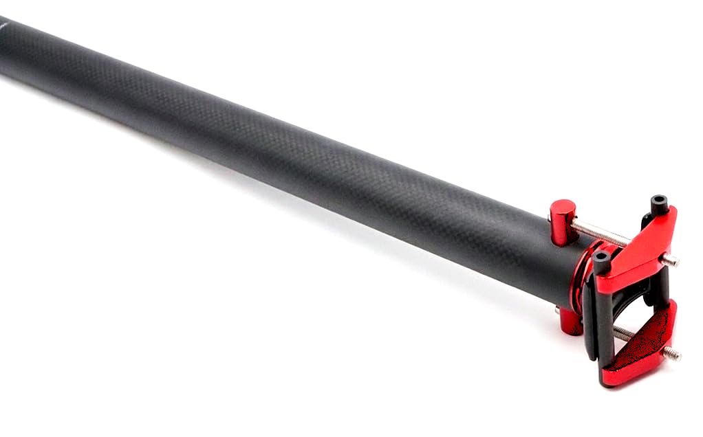 Carbon Downhill Seatpost 34.9 mm 580 mm 340 g Seat Post Unsprung MTB