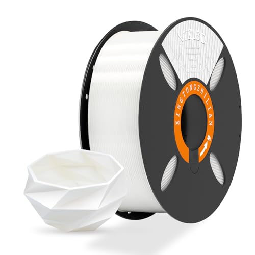 PLA 3D Printer Filament 1.75mm,3D Printing Filament Material Dimensional Accuracy +/- 0.02 mm,1kg/Spool (2.2 LBS) for 3D