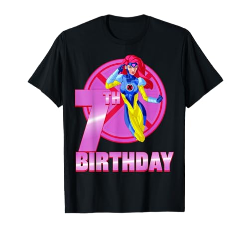 T-shirt Jean Grey 7 ans cadeau anniversaire Marvel geek