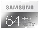 Samsung Pro - Tarjeta de Memoria SDXC de 64 GB (UHS-I, Clase 10, 90 MB/s)