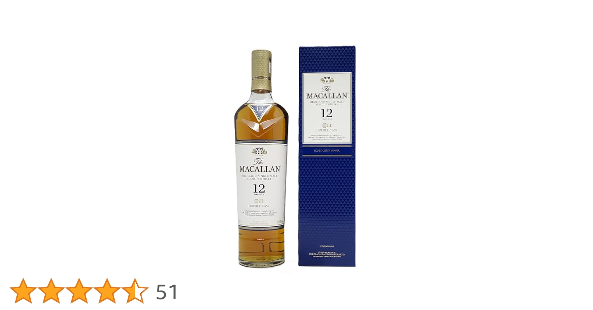 The Macallan12Year 700ml マッカラン12年　ダブルカスク ザ・マッカラン ダブルカスク 12年 40度 700ml | 大塚酒店