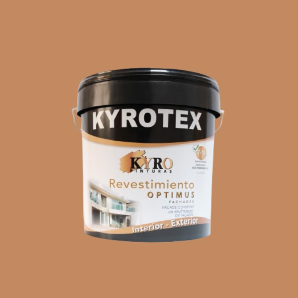 Revestimiento de fachadas KYROTEX OPTIMUS 10 AÑOS, Pintura Carta de colores - 14L (Rojo Turco L-532) — view 10