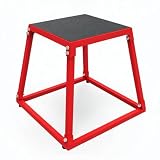 Stahl Plyometric Jump Box, Maße: 34 cm, Tragkraft: 226 kg, Rot