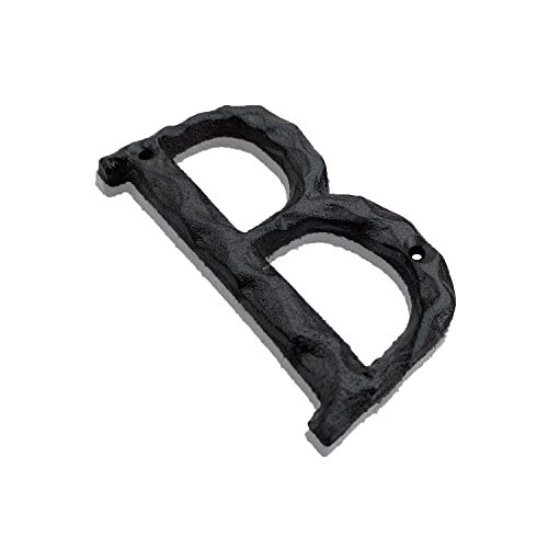 image for House Letter, 5 Inch High Cast Iron Home Address Letter, Perfect Match