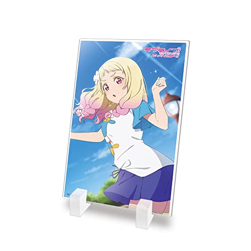 KADOKAWA Love Live! Superstar!! Mini Acrylic Plate, Liella! Natsumi 2, Approx. 4.7 x 3.1 inches (120 x 80 mm), Acrylic