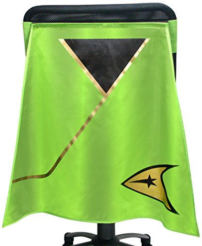 Entertainment Earth Star Trek The Original Series Green Uniform Chair Capes