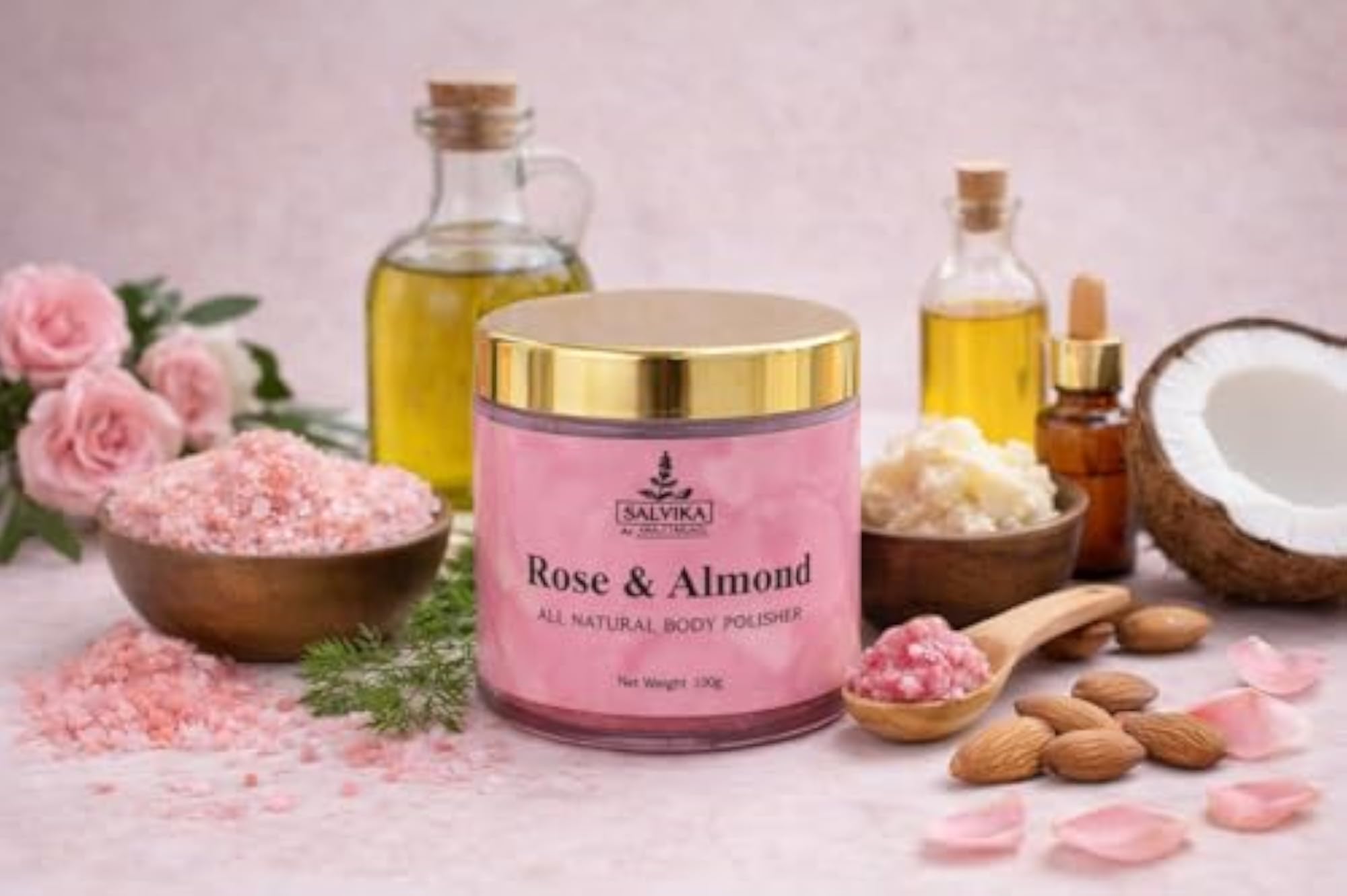 Rose & Almond Deep Nourish Glow Boost Exfoliator