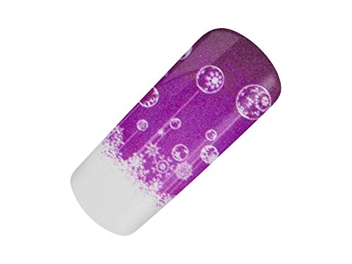 Selbstklebende Nagelfolie Weihnachten 03 - Nail Art Nagel Kunst Naildesign – Bild 3