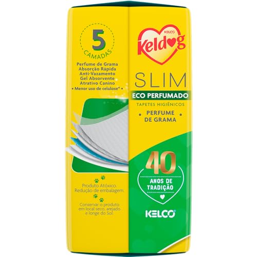 Keldog Tapete Higiênico Slim Ultra Dry Eco Perfumado c/ 30 UN