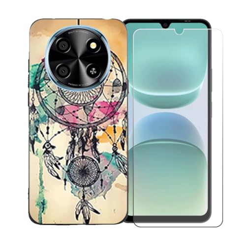 BMPNLSZ Kp Oukitel C1 Plus+HDKXɓKėpTPUیJo[AVJQVFop[یobNVF-Kp Oukitel C1 PlusɓK9dxXNb`h~XN[یJo[ LLM10