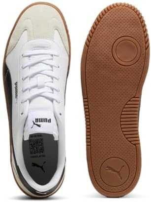 PUMA Women's Club 5V5 Sneaker, White Black-Vapor Gray, 9.5 | Image 1
