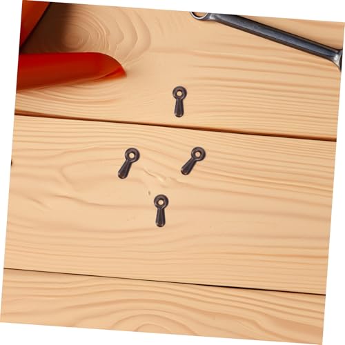 Image of Cabilock 100Pcs Picture Frame Turn Button Fasteners Easy to Install Photo Frame Clips Hardware Accessories for Effortless Picture Hanging and Framing