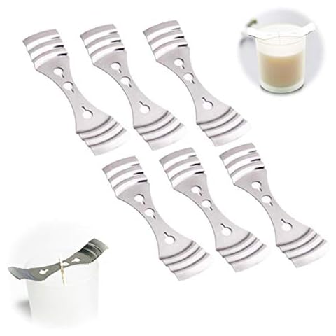 Candle Wick Centering Devices,Candle Wick Holders,Wick Clips for Candle Making DIY Candle Making - Gift for Candle Lovers(6pc) Cover