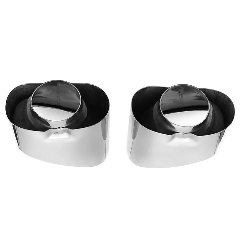 Punta de silenciador doble para reparar escape deteriorado en modelos X5 E70 de 2000-2016 4