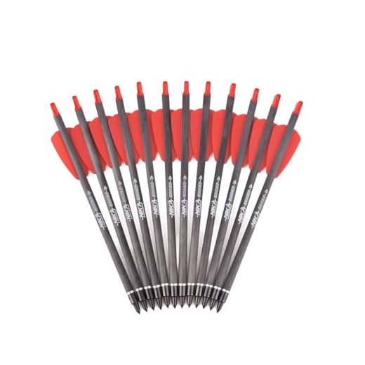 Toparchery Pfeilspitzen Jagdspitzen: 6er Pfeilspitzen 3D Pfeilspitzen 135 Grains Jagdpfeilspitzen Broadhead für Carbonpfeile, Armbrust, Alupfeile und Fiberglaspfeile beim Bogenschießen 6 TY Archery 12 Stück 7,5" Carbon Armbrust Bolzen für Armbrust Adder Cobra System Bogenschießen Pfeile, Jagd Pfeile mit 2" Flügelschraubel Ersatz Pfeilspitze Spitze
