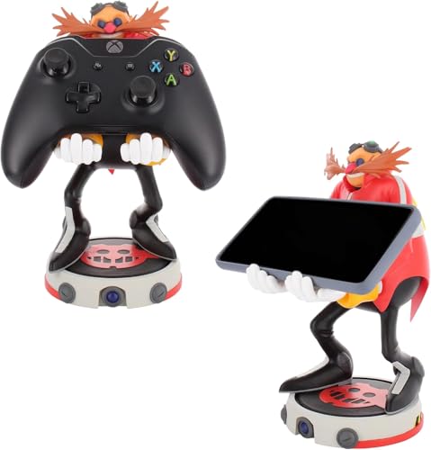 Image of Exquisite Gaming Dr. Eggman Cable Guys Controller and Phone Holder Sonic Collectible Figure Stand