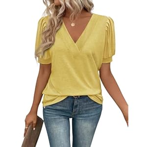 Womens Beach Vacation Summer Tops Cute Blouses Spring T Shirts Casual Dressy Tees Fashion Trendy Clothes 2025
