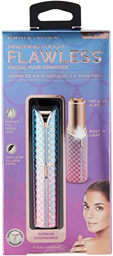 Image of FINISHING TOUCH Flawless Women's Painless Hair Remover, Mermaid /Rose Gold