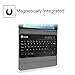 Fintie Keyboard Case for Samsung Galaxy Tab E 8.0 (Model SM-T378/T375/T377), Slim Lightweight Stand Cover with Magnetically Detachable Bluetooth Keyboard, Black