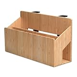 [DESIGN] The Bamboo side desk/table organizer is designed to be on add on organizer to your desk or table to keep things organized while tucked or stored on the Bamboo side desk organizer and off your desk or table. Good way to keep small items organ...