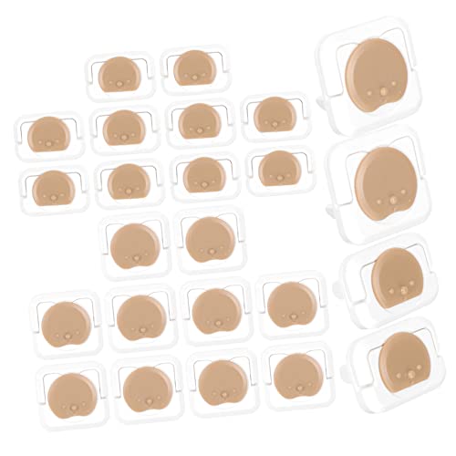 ibasenice 24 Piezas Del Enchufe Puntos De Venta Tapas De Salida a Prueba De Bebés Junta Portátil Protector Contra Sobretensiones Cable Seguridad Del Bebe Abdominales