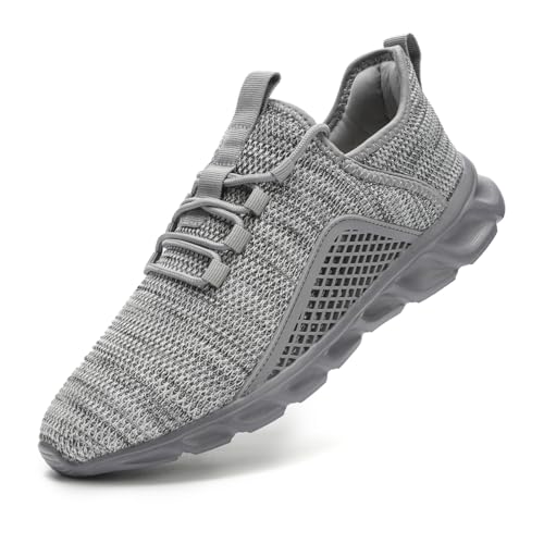 Image of DLWKIPV Womens Slip on Walking Tennis Shoes for Women Work Running Athletic Gym Sports Sneakers Lightweight Casual Shoe
