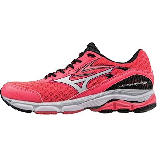 Mizuno Wave Inspire 12 - Zapatillas de Running para Mujer, Color Rosa - Pink (Diva Pink/White/Black), Talla 36.5 EU