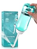 Po Dusche 500ML,Podusche mit Taste,Popodusche mit Doppeldüse,Portable Bidet,Peri Bottle Intimdusche...