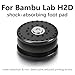 Anti-Vibration Feet for Bambu Lab H2D/H2S, Shock-Absorbing Foot Pads, Noise Reduction, Easy Installation 3D Printer Replacement, 1200KG Total Load Capacity