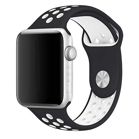 Image of Meyaar Silicone Strap Compatible with Compatible with Firebolt Ring / Ring Plus / Ring Pro / Visionary / Fire-Boltt Call / Fire-Boltt Vogue / Peble Frost / Cosmos Engage / Cosmos Grande /Hammer Ace 3.0 / Hammer Pulse X / Hammer Pulse Ace Pro / Hammer Ace Ultra (Watch Not Included)