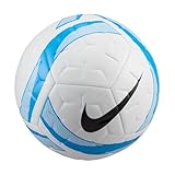 Nike Unisex Academy Light Team - Fa25 Fußbälle, White/Blue/Black, 5