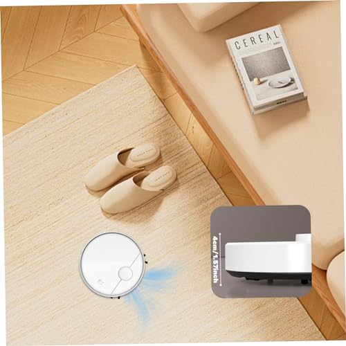 Abibiocy Automatic Robotic Vacuums, 3 in 1 Strong Suction Robot Vacuum Cleaner, Avoid Obstacles Robot Vacuum and Mop, Low Noise Cleaner for Pet Hair, Carpet, Floor White Robotic Vacuums - Image 7