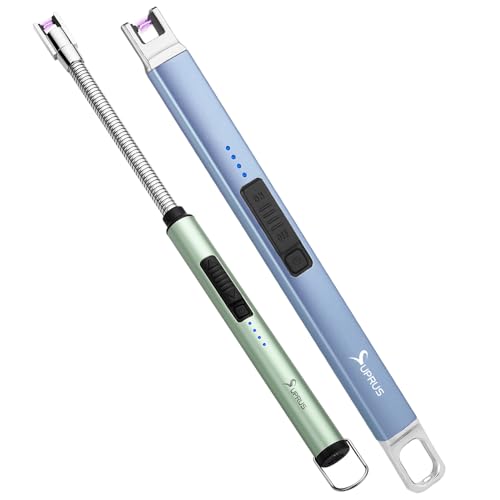 Encendedor eléctrico USB recargable SUPRUS con cuello flexible