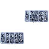 Toddmomy Juego De 2 Guías para Cañas De Pescar Reparación De Puntas De Acero Inoxidable para Cañas De Pescar De Agua Dulce (36 Unidades)